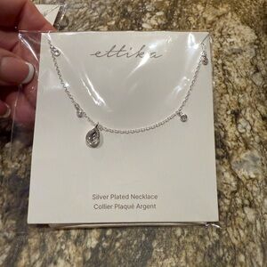 Ettika Silver Plated Necklace NEW